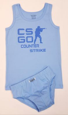 Детско бельо за момче Венера - "COUNTERSTRIKE"  (от 134см до 170см)