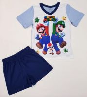 Детска пижама къс ръкав "Супер Марио" (от 92 до 128см.)